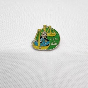 🌺 5/$25 Disney Goofy‎ Libra Zodiac Sign Hidden Mickey Trading Pin 2012
